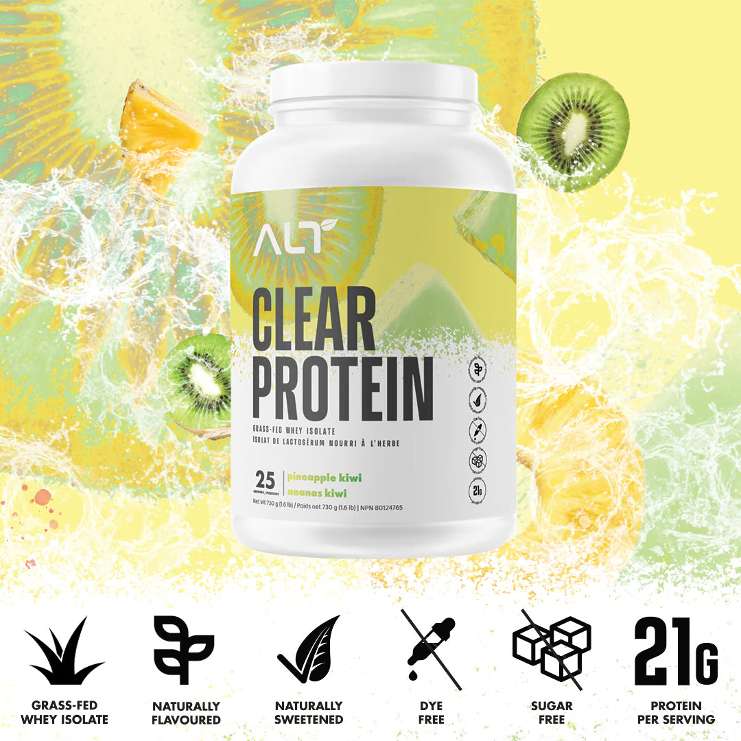 CLEAR PROTEIN GRASS-FED WHEY ISOLATE - PINEAPPLE KIWI