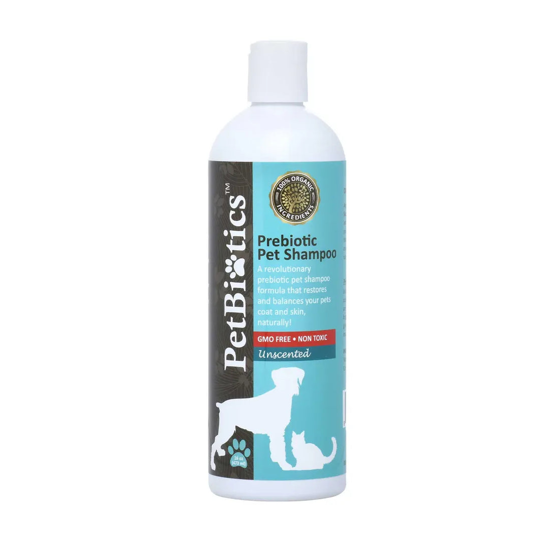 PETBIOTICS UNSCENTED PREBIOTIC PET SHAMPOO