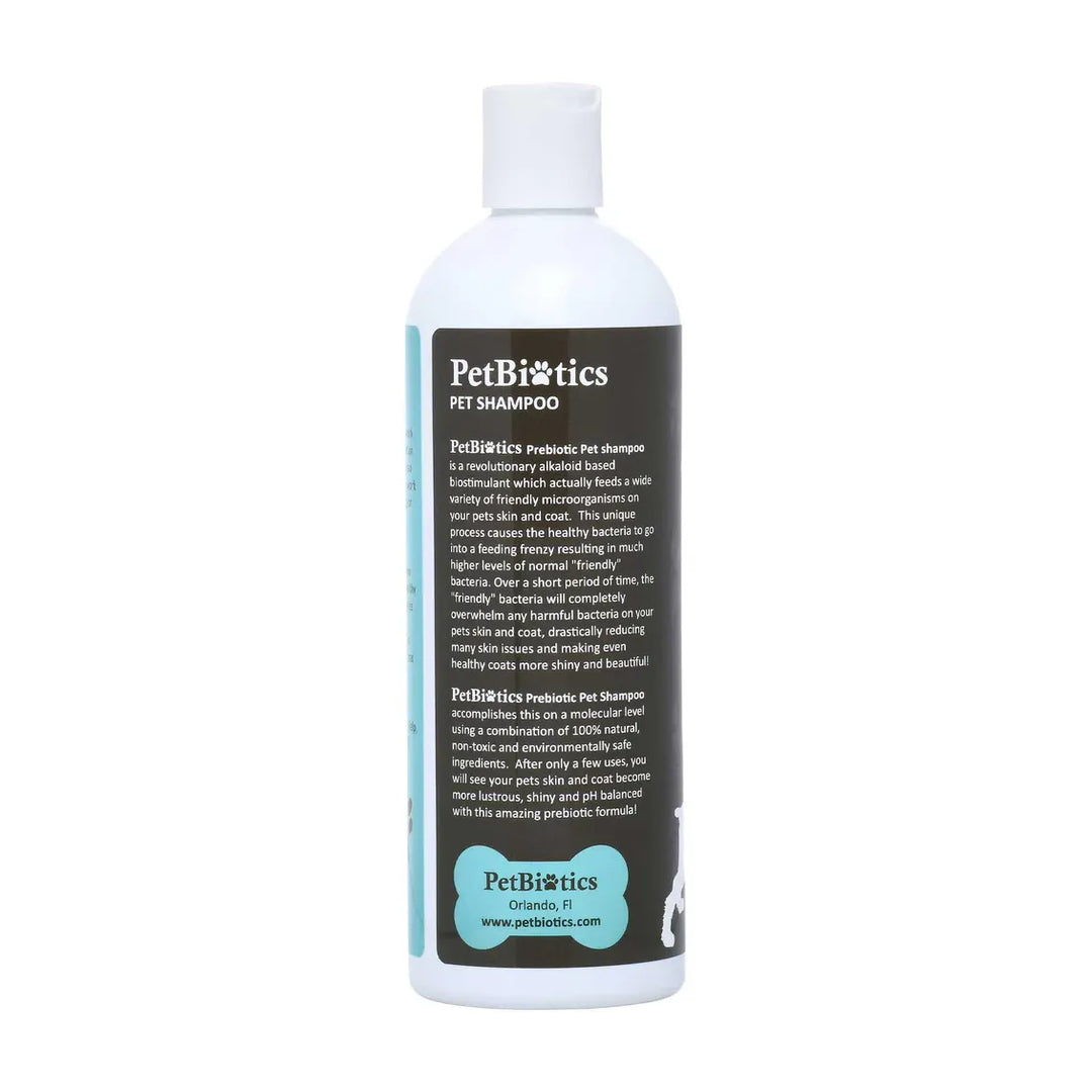 PETBIOTICS UNSCENTED PREBIOTIC PET SHAMPOO