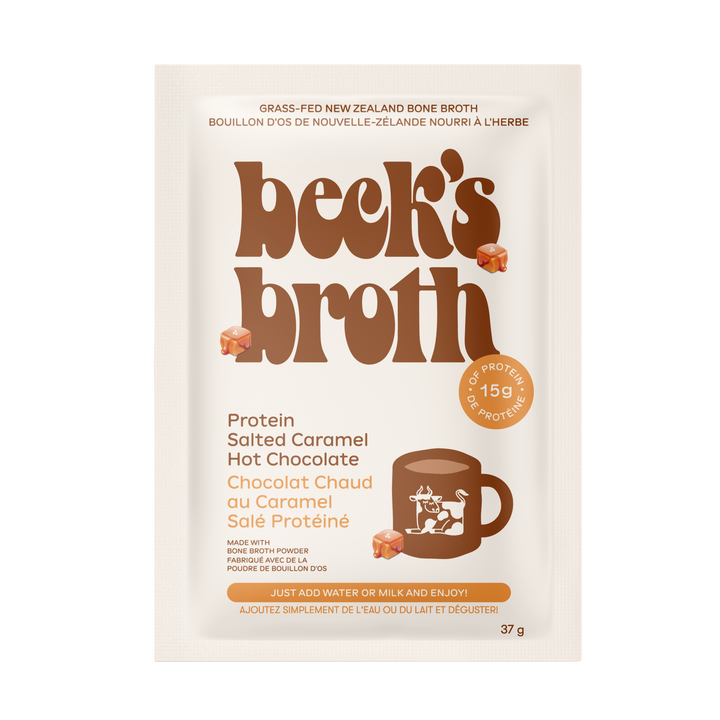 SALTED CARAMEL HOT CHOCOLATE BONE BROTH POWDER