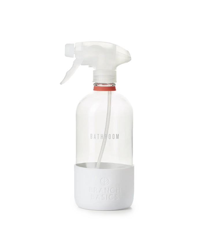 BATHROOM BOTTLE IN GLASS