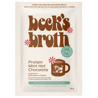 PROTEIN MINT HOT CHOCOLATE BONE BROTH POWDER