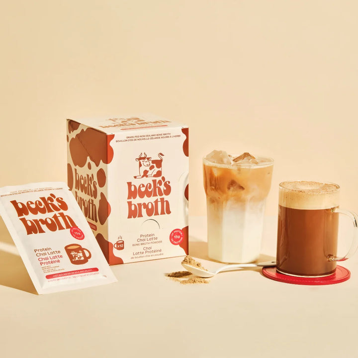 PROTEIN CHAI LATTE BONE BROTH POWDER
