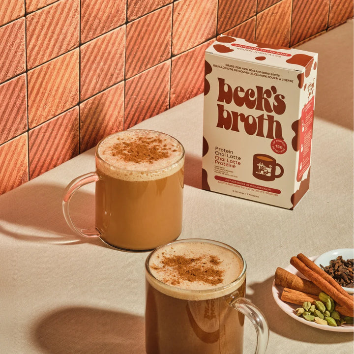 PROTEIN CHAI LATTE BONE BROTH POWDER