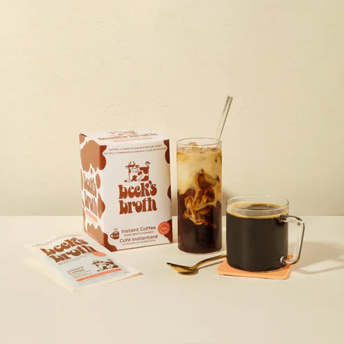 PROTEIN INSTANT COFFEE BONE BROTH POWDER