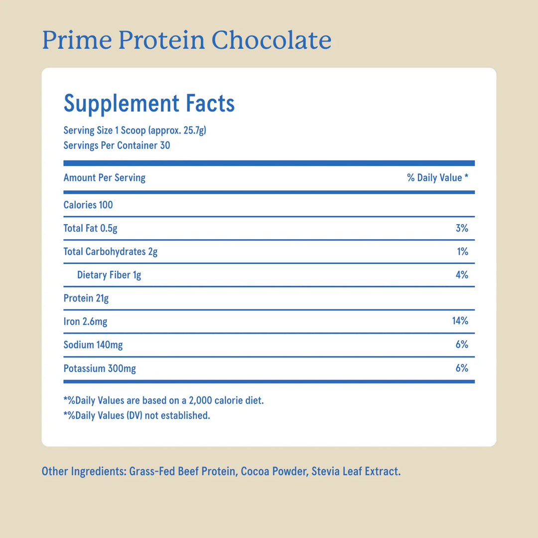PRIME PROTEIN - CHOCOLATE