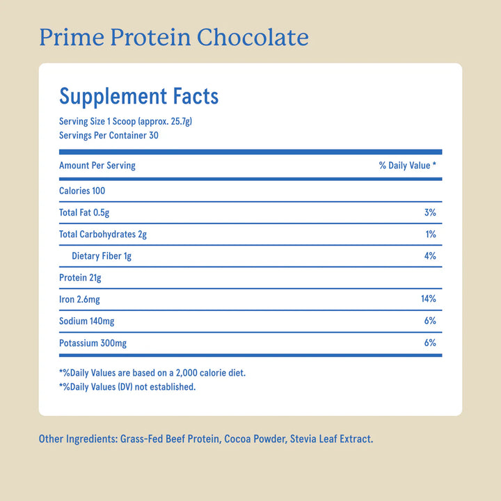 PRIME PROTEIN - CHOCOLATE