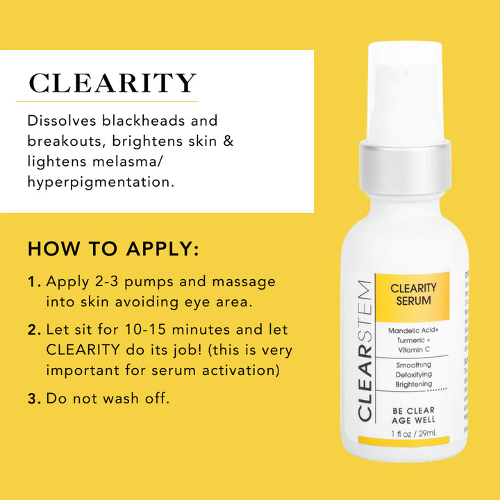 CLEARITY® - "THE BLACKHEAD DISSOLVER"