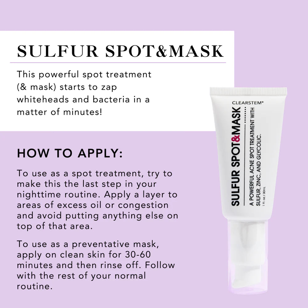 SULFUR SPOT&MASK