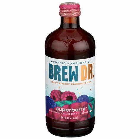 ORGANIC KOMBUCHA - SUPERBERRY