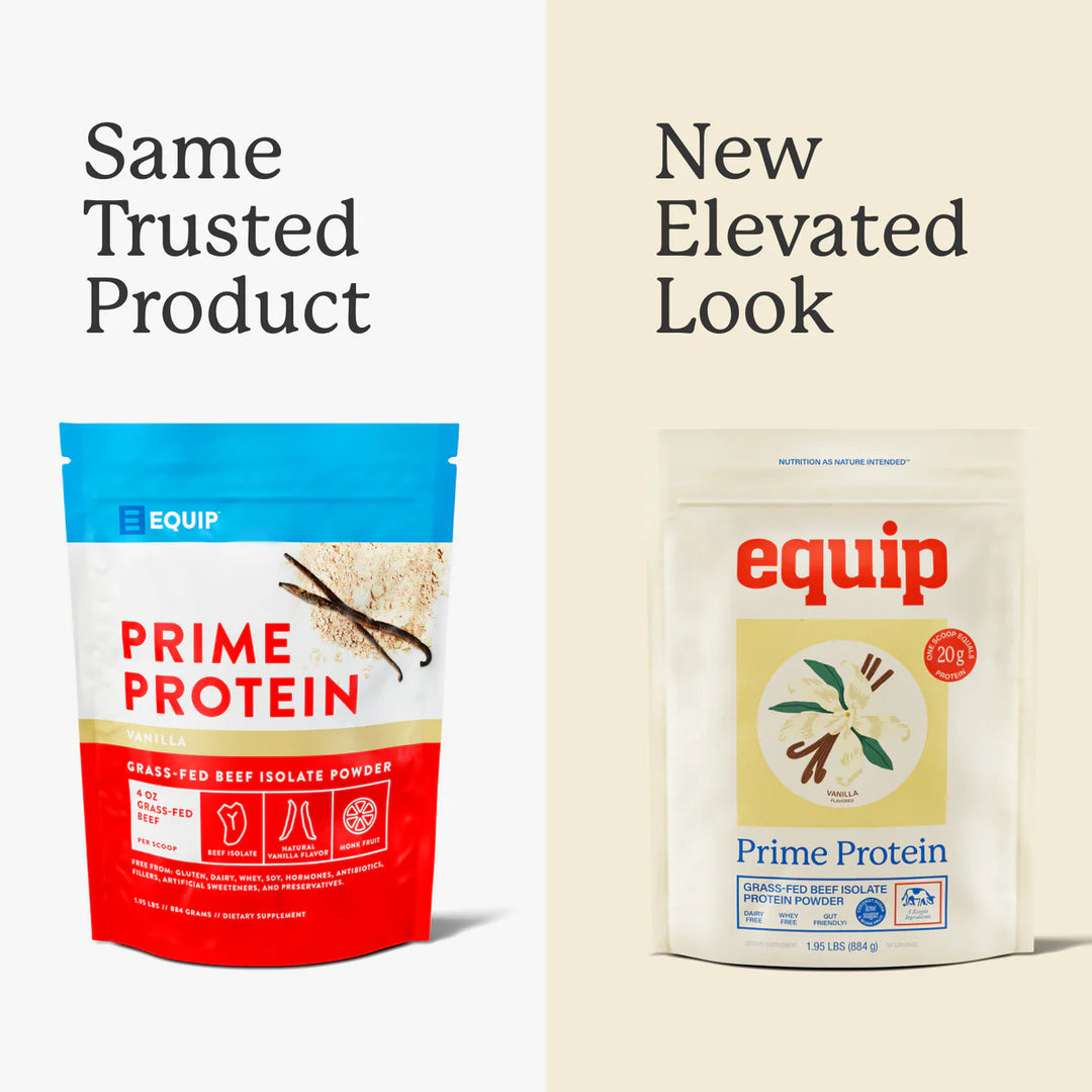 PRIME PROTEIN - VANILLA WITH COCONUT SUGAR + MONK FRUIT