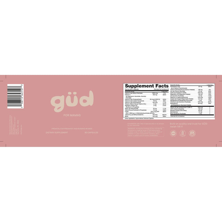 GÜD FOR MAMAS - PRENATAL