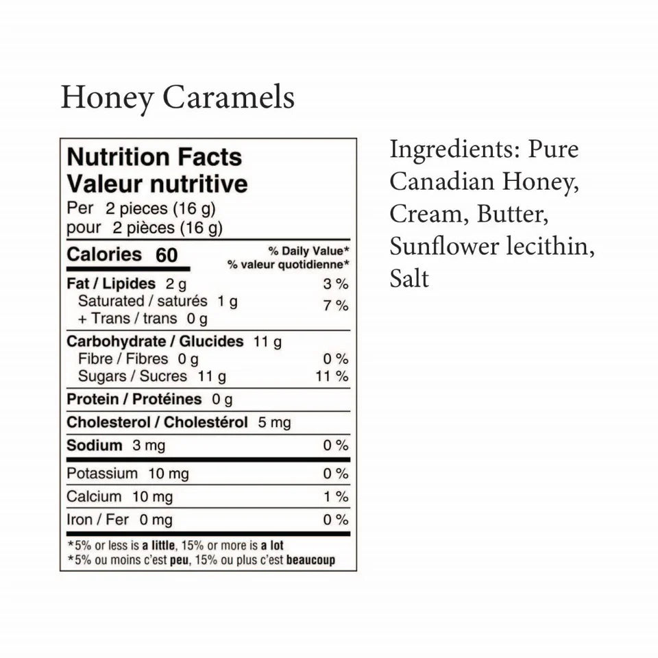 ORIGINAL HONEY CARAMELS
