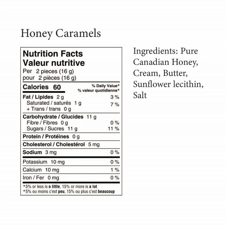 ORIGINAL HONEY CARAMELS