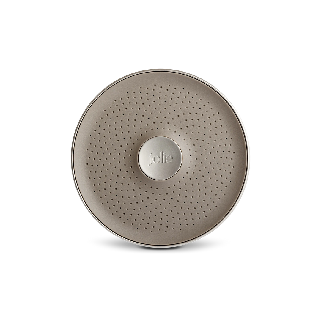 THE FILTERED SHOWERHEAD - BRUSHED STEEL