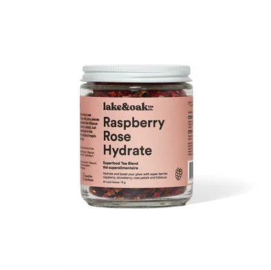 RASPBERRY ROSE HYDRATE -SUPERFOOD TEA BLEND