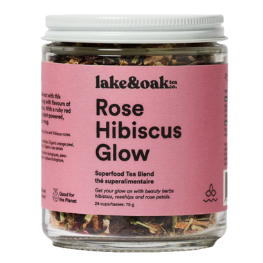 ROSE HIBISCUS GLOW - SUPERFOOD TEA BLEND