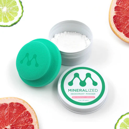 PINK GRAPEFRUIT + BERGAMOT MINERALIZED DEODORANT