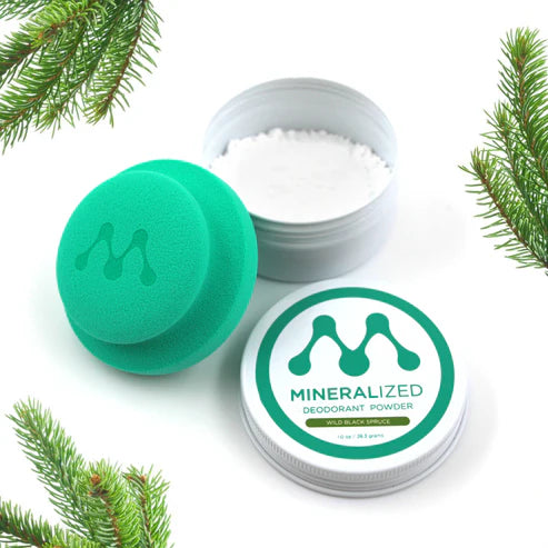 WILD BLACK SPRUCE MINERALIZED DEODORANT