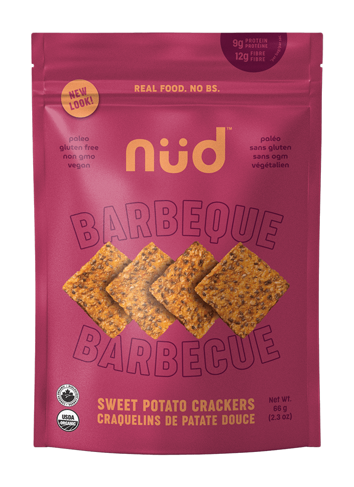 BARBEQUE SWEET POTATO CRACKERS