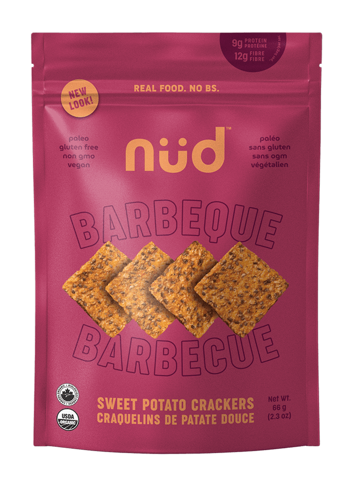 BARBEQUE SWEET POTATO CRACKERS