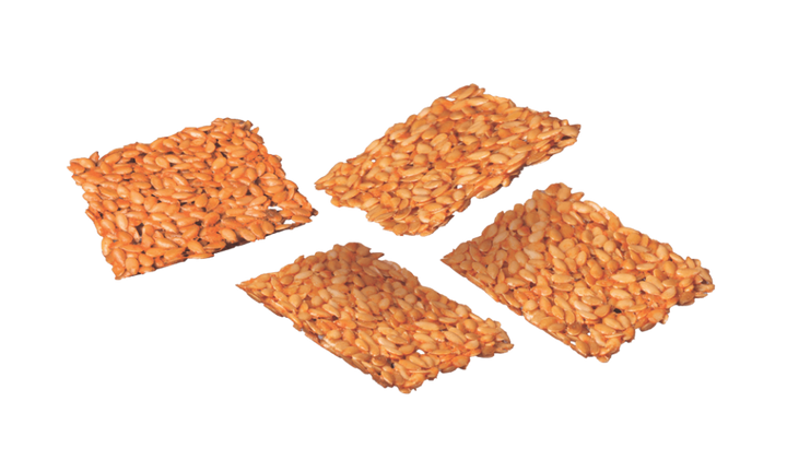 CARROT FLAX CRACKERS