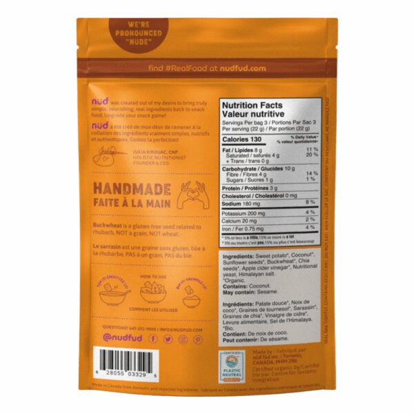 CHEEZY SWEET POTATO CRACKERS