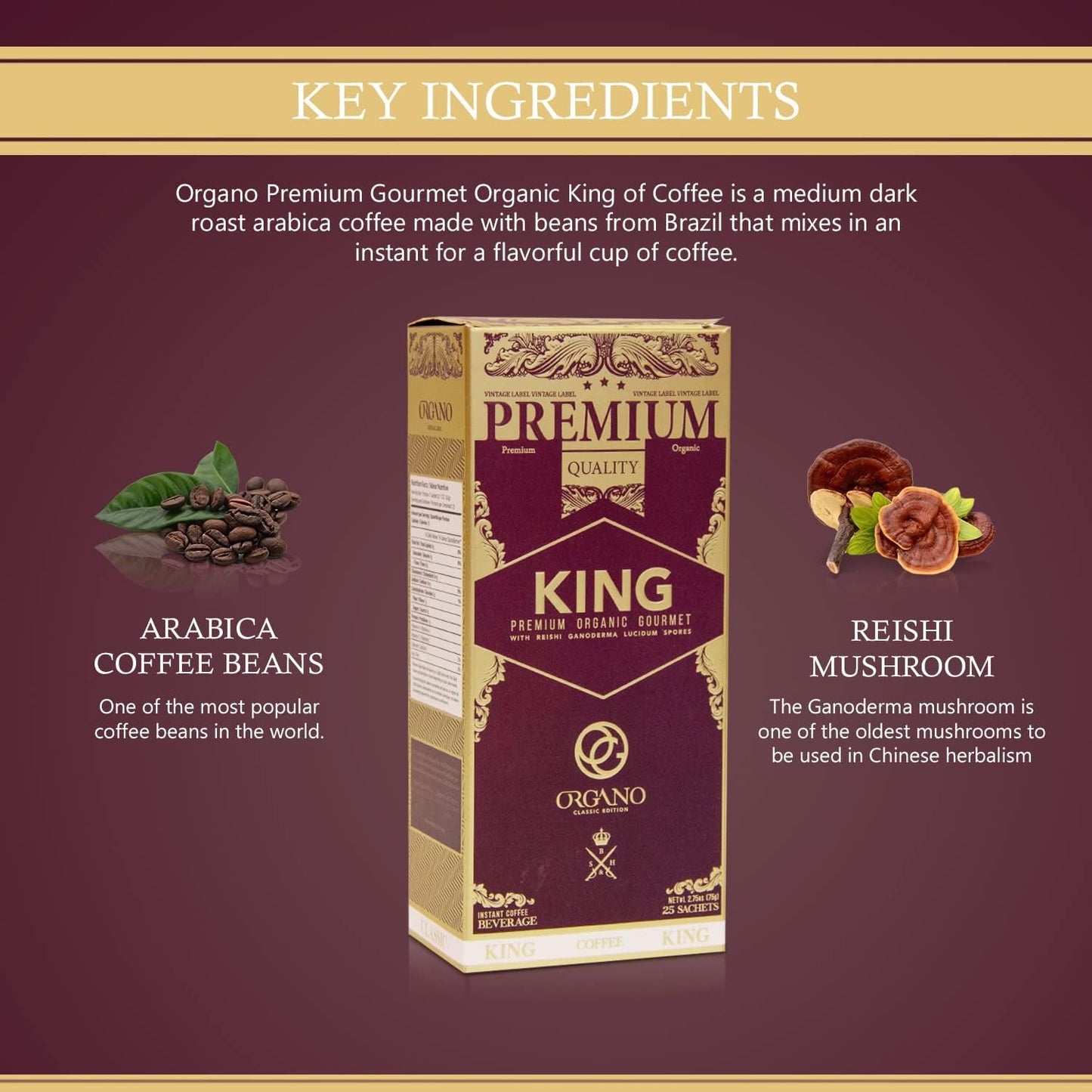 ORGANIC KING COFFEE