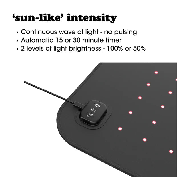 RED LIGHT THERAPY MAT