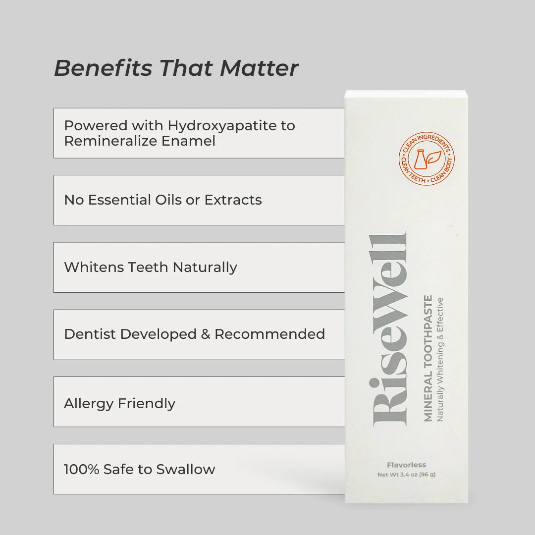 MINERAL TOOTHPASTE FLAVORLESS