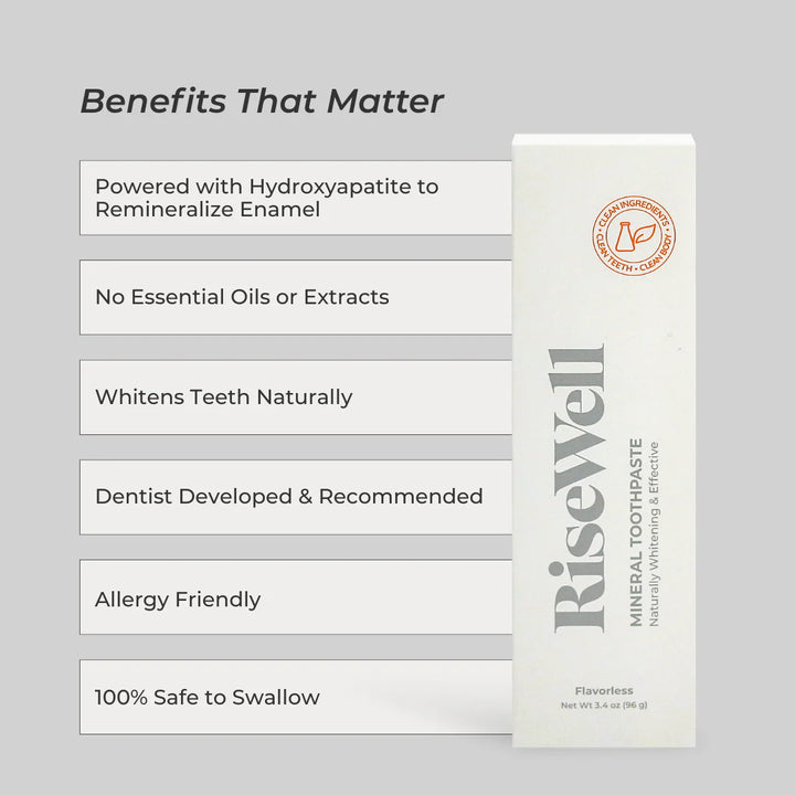 MINERAL TOOTHPASTE FLAVORLESS