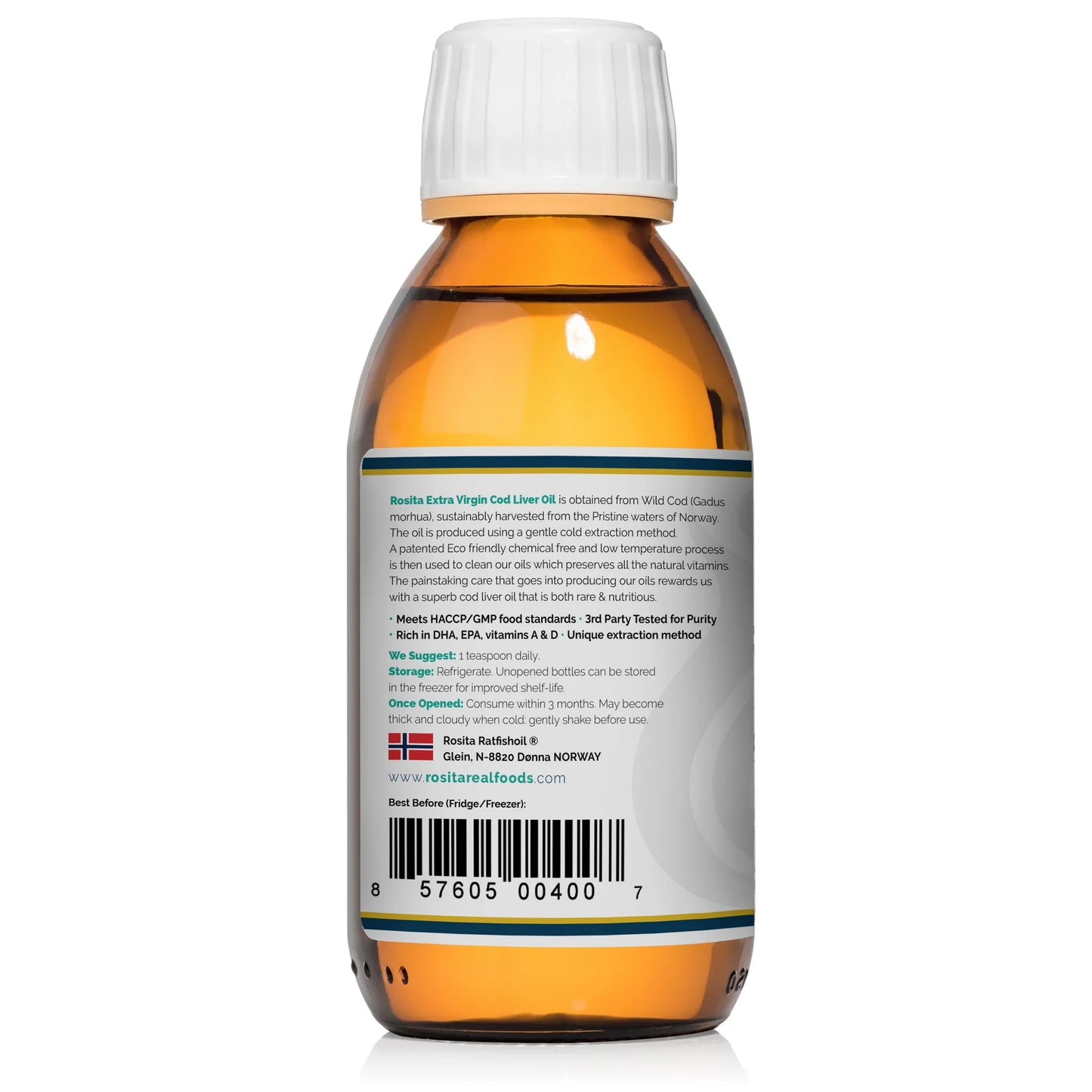 ROSITA EXTRA VIRGIN COD LIVER OIL