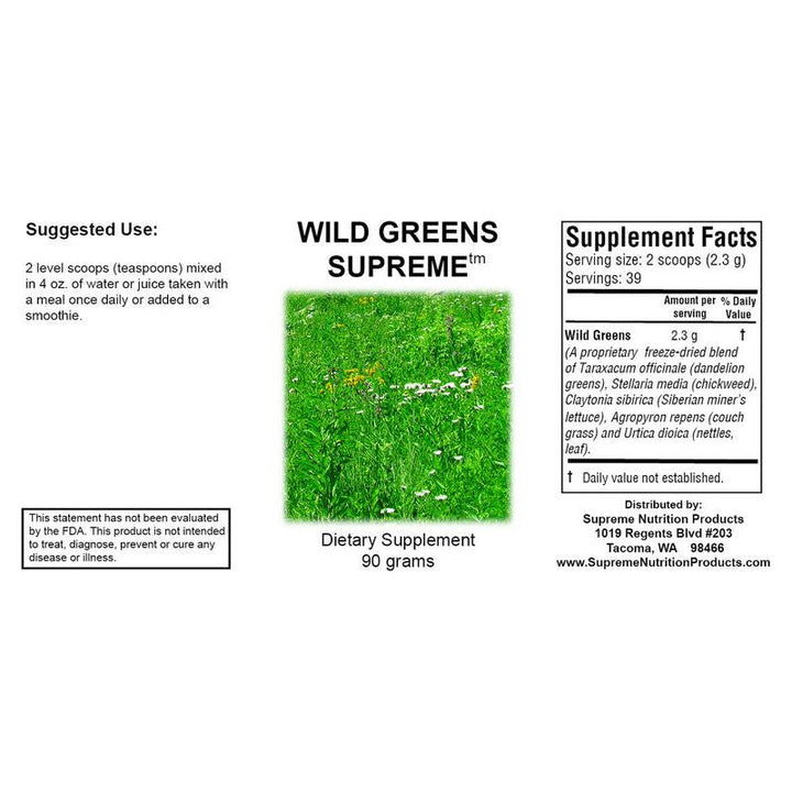 WILD GREENS SUPREME