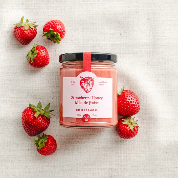 STRAWBERRY INFUSED HONEY