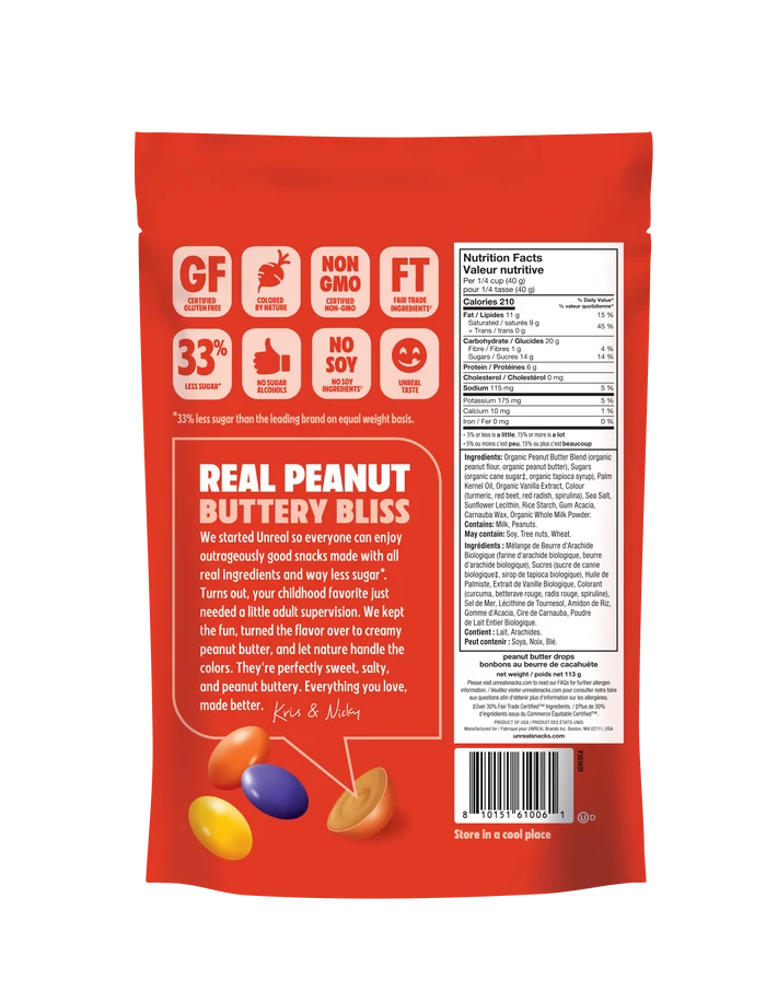 PEANUT BUTTER DROPS