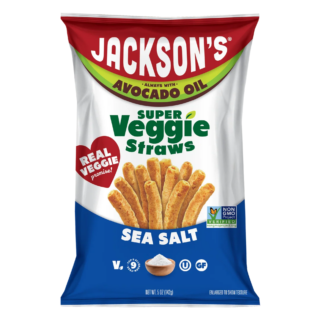 SUPER VEGGIE STRAWS - SEA SALT
