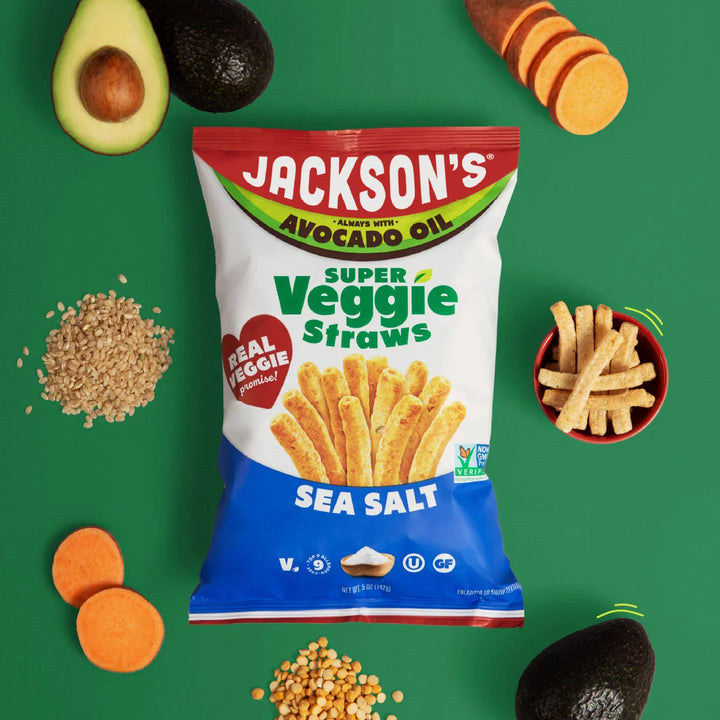 SUPER VEGGIE STRAWS - SEA SALT