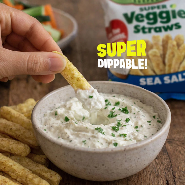 SUPER VEGGIE STRAWS - SEA SALT