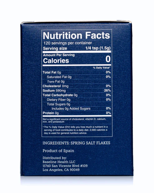 FLAKE SPRING SALT - MICROPLASTIC FREE