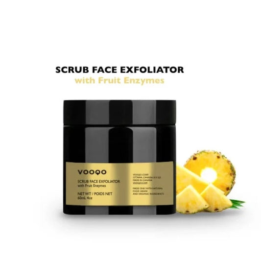 SCRUB FACE EXFOLIATOR WITH FRUIT ENZYMES