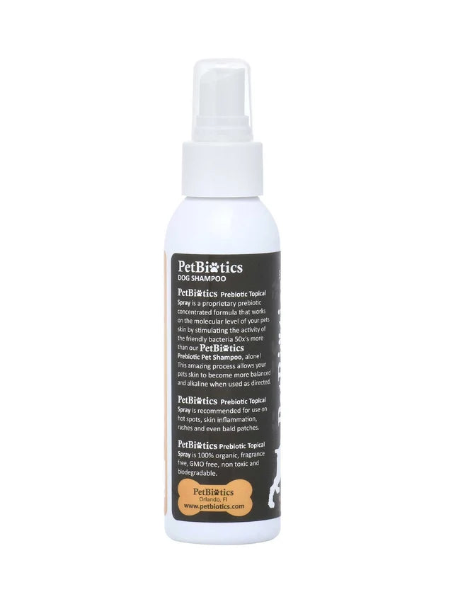 PETBIOTICS PREBIOTIC TOPICAL SPRAY FOR PETS
