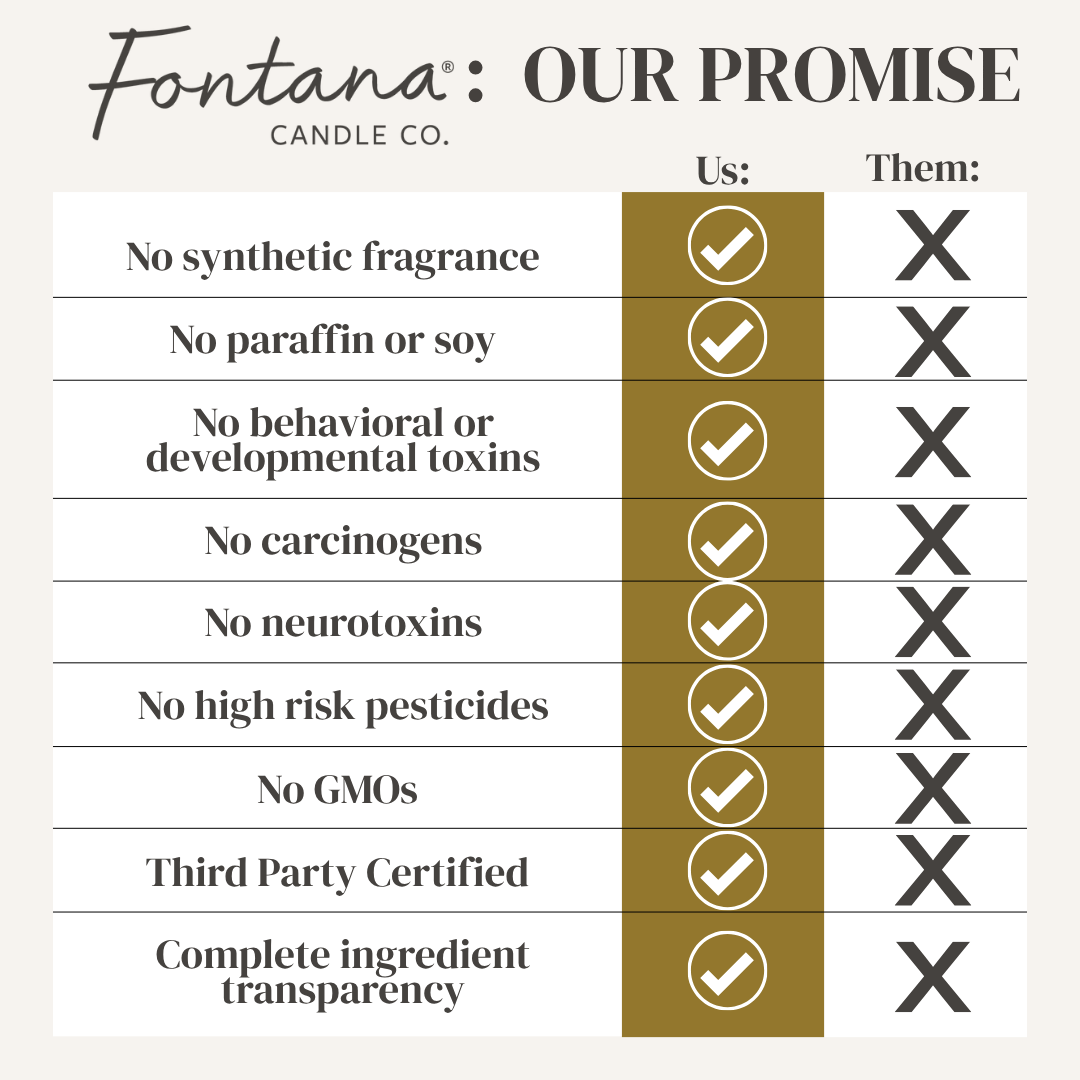 WILDFLOWER CITRUS BEESWAX & ESSENTIAL OIL JAR CANDLE