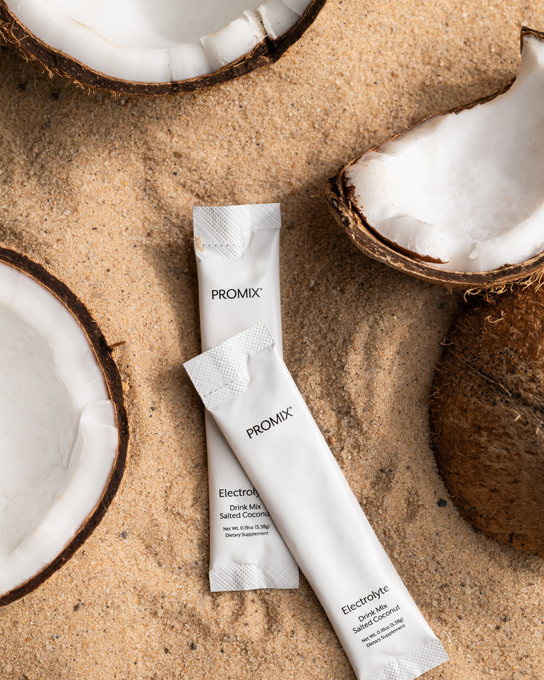 SALTED COCONUT ELECTROLYTE DRINK MIX - 30 SINGLE STICKS