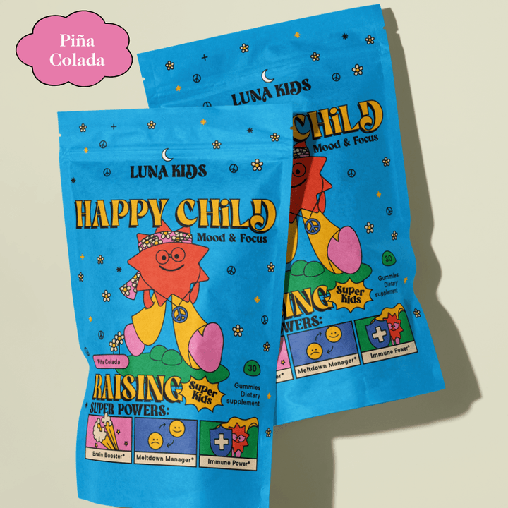 HAPPY CHILD: MOOD & BRAIN GUMMY - PINA COLADA FLAVOUR