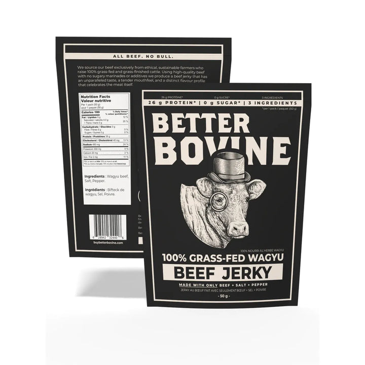 100% GRASS-FED WAGYU BEEF JERKY