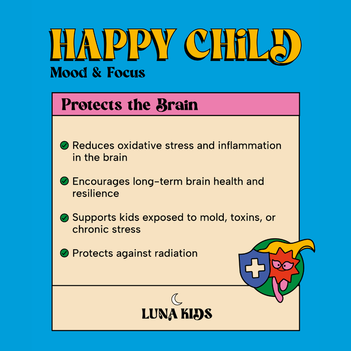 HAPPY CHILD: MOOD & BRAIN GUMMY - PINA COLADA FLAVOUR