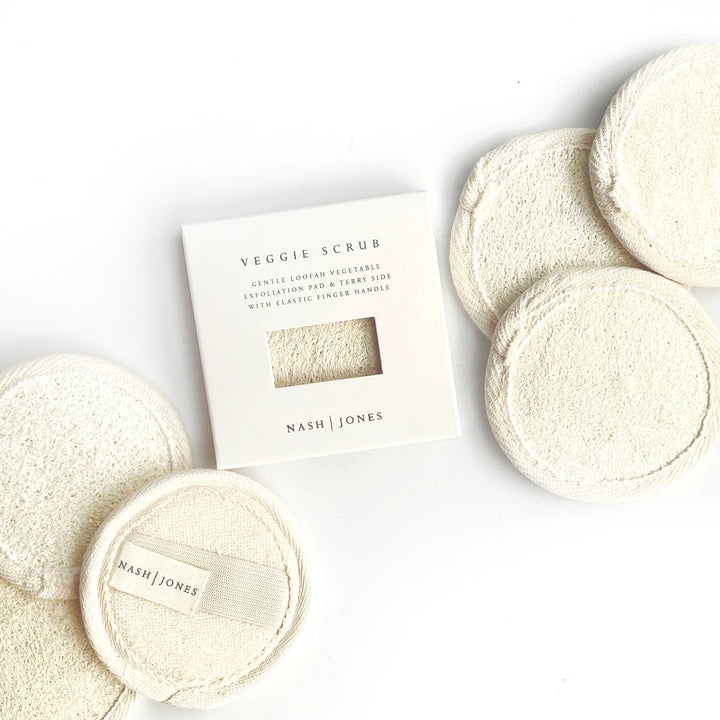 VEGETABLE LOOFAH EXFOLIATION SPONGES: BODY LOOFAH 4 PACK