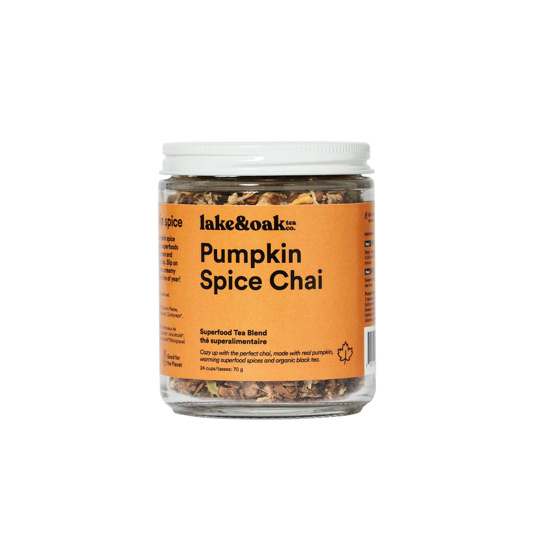 PUMPKIN SPICE CHAI - SUPERFOOD TEA BLEND