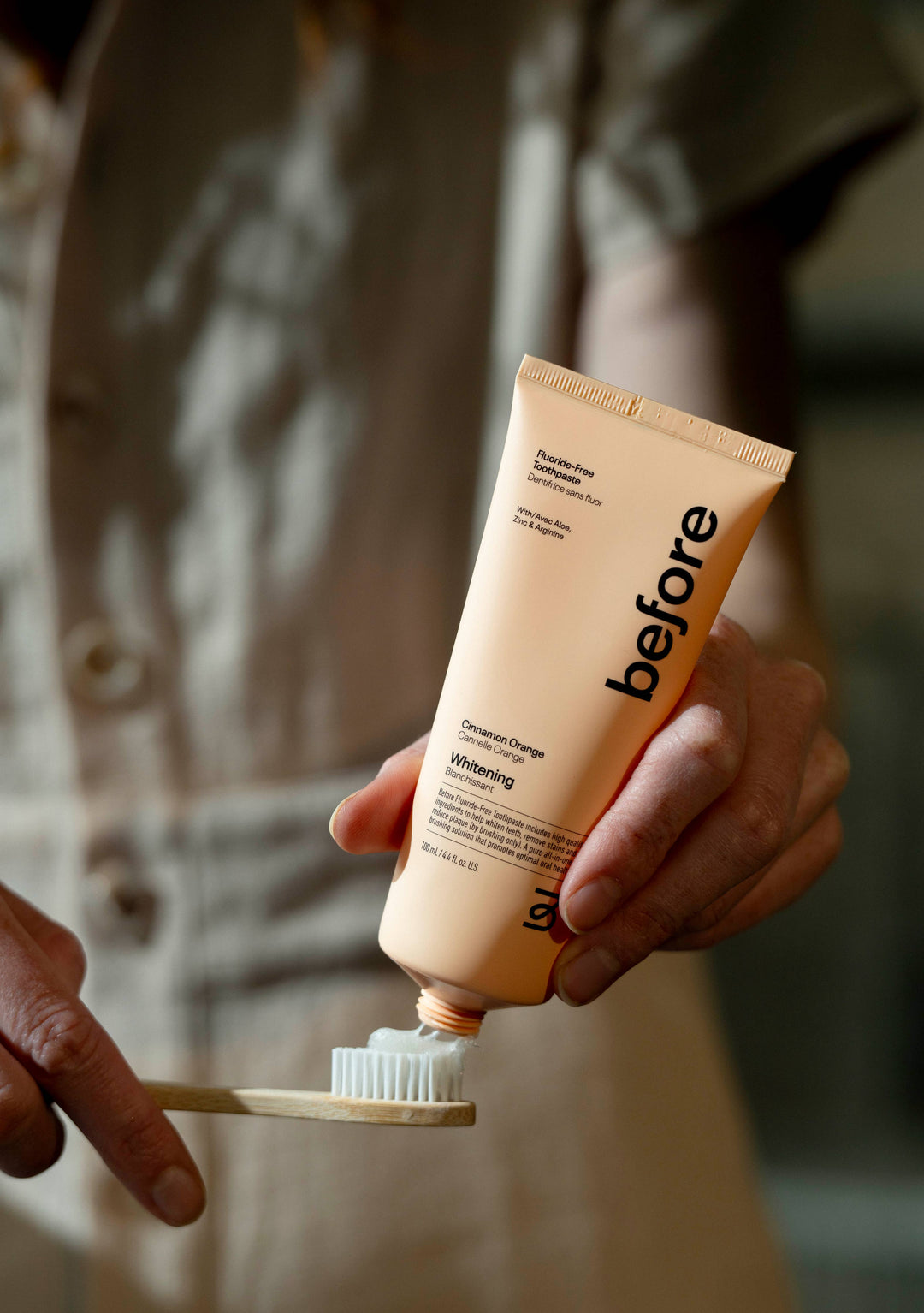 FLUORIDE-FREE WHITENING CINNAMON ORANGE