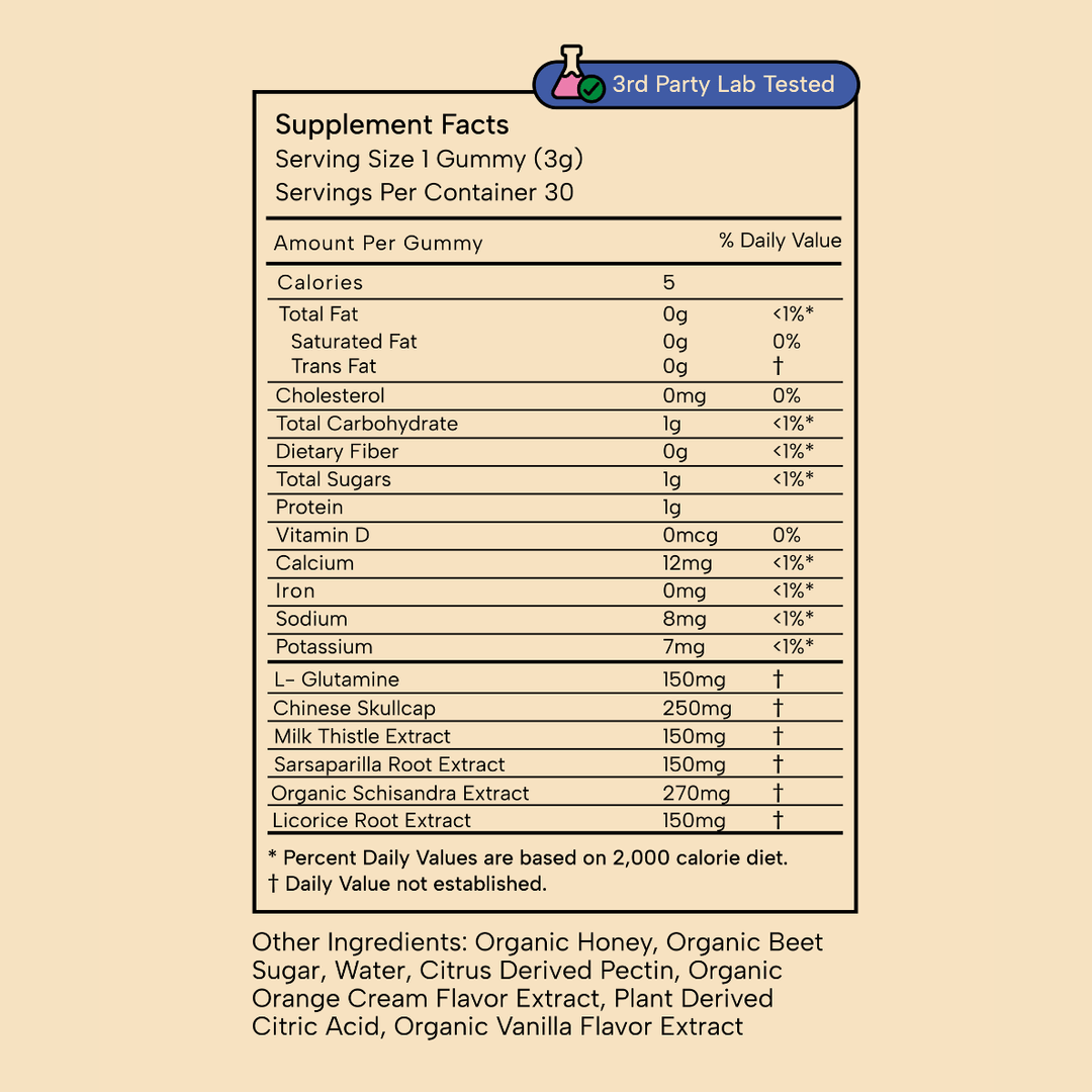 BALANCED CHILD: DETOX & GUT GUMMY